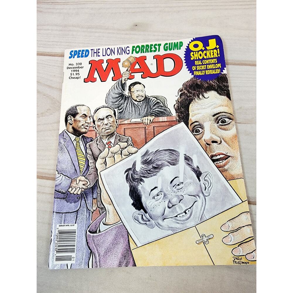 Mad Magazine December 1994 No. 332